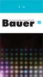 Mobile Screenshot of bauer-veranstaltungstechnik.de